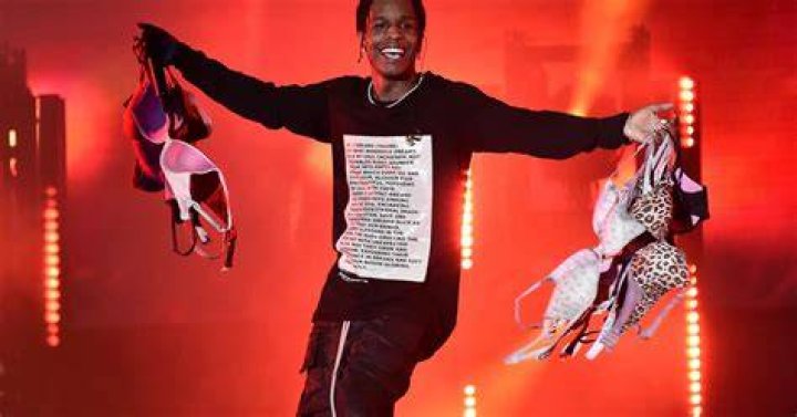 A$AP Rocky Drowning In Bras At Rolling Loud Is A Mood