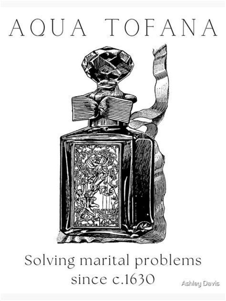 A Bottle Of Aqua Tofana