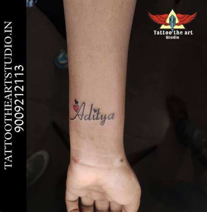 Aditya Satpute tattoo