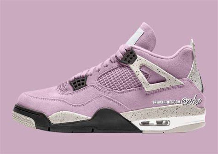 Air Jordan 4 “Orchid” Surfaces Online: New Images