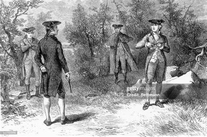 Alexander Hamilton Aaron Burr Duel
