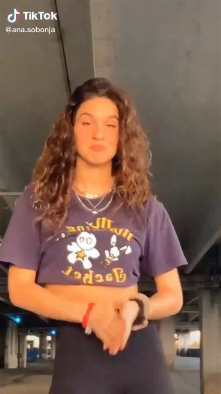 Ana Sobonja is a TikTok star