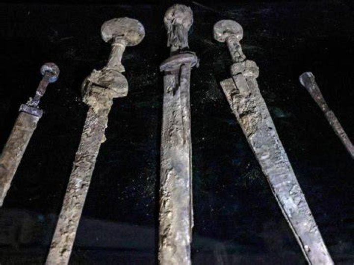 Ancient Roman Sword In Israel