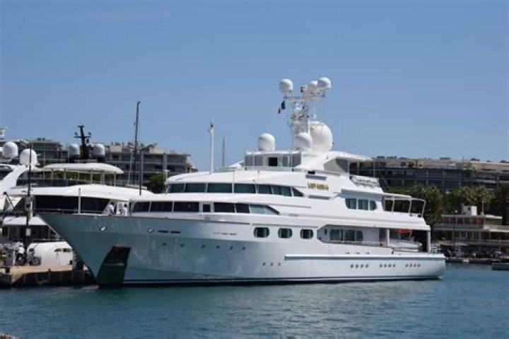 Anna Murdoch Mann yacht