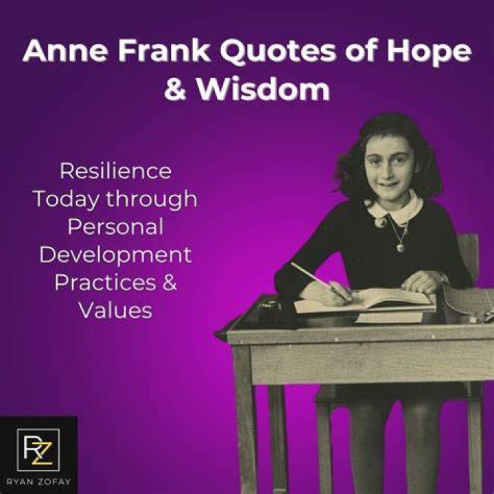 Anne Frank Quotes Desk Chair