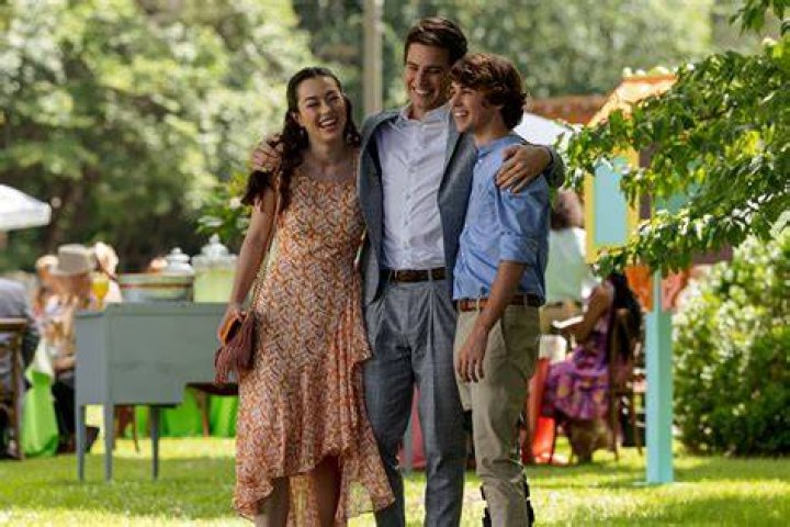 Anneliese with actor Carson Rowland