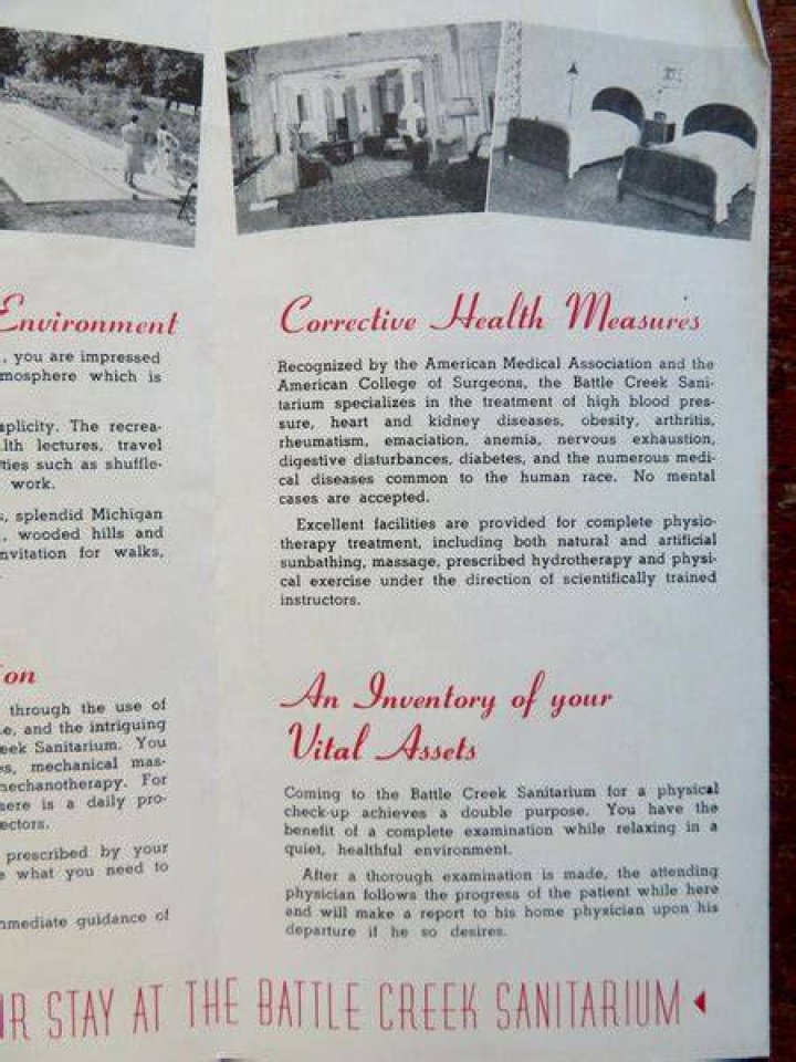 Battle Creek Health Pamphlet