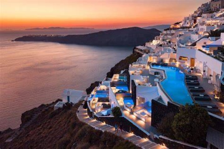 Beautiful Hotel In Greece