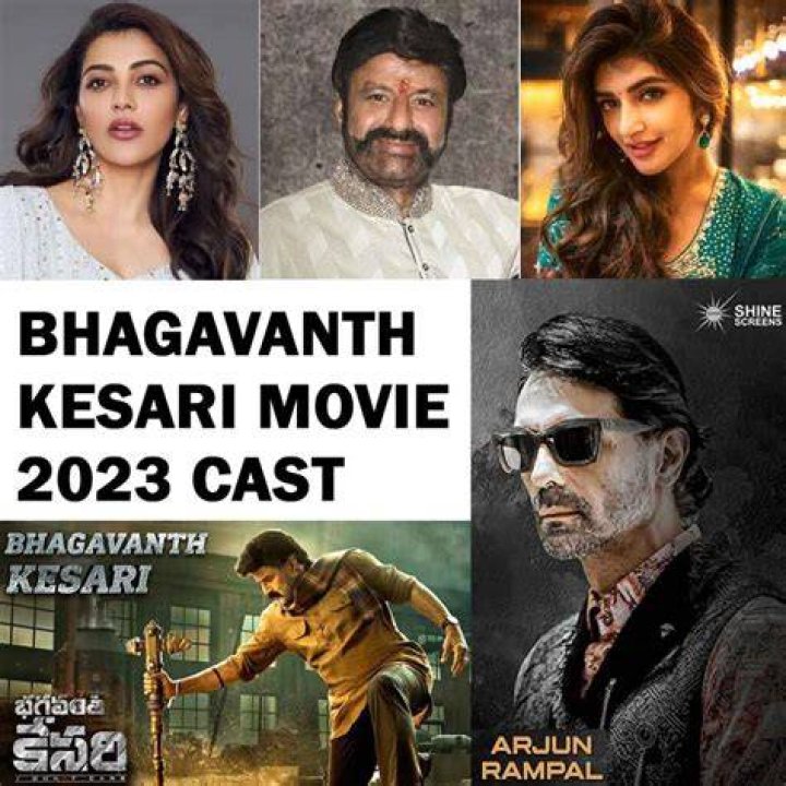 Bhagavanth Kesari Movie (2023) Cast