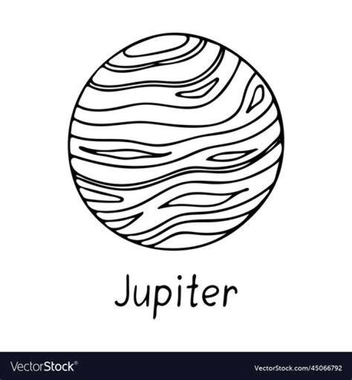 Black White Jupiter