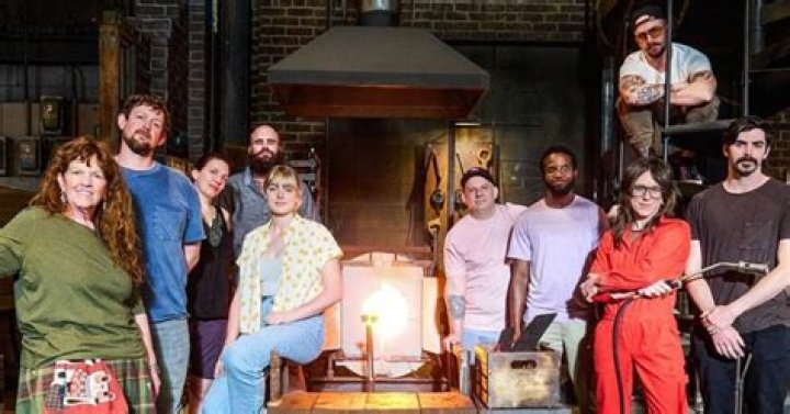 Blown Away Contestants with John Moran (Standing in Back)