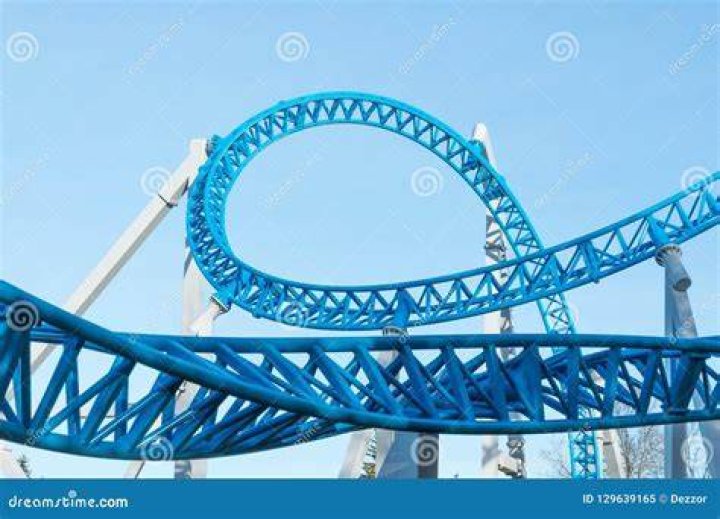 Blue Roller Coaster