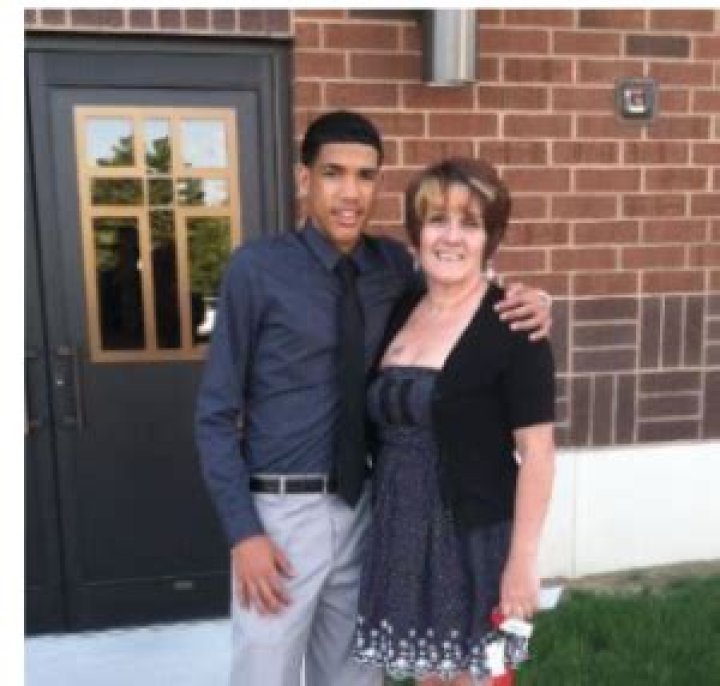 Boo Buie and his mother