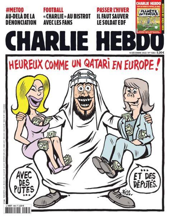 Charlie Hebdo Female Cover