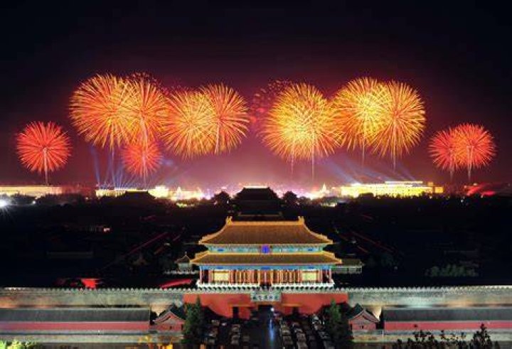 Chinese New Year Beijing Fireworks