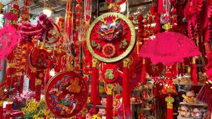 Chinese New Year Red Decorations