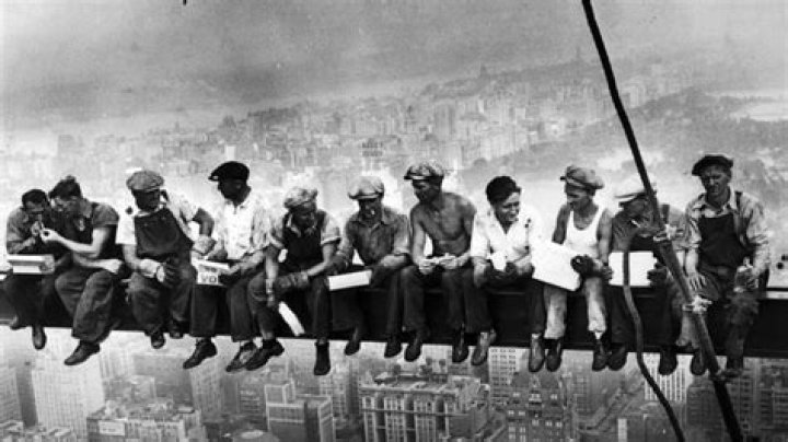 Construction Workers Of Rockefeller Center