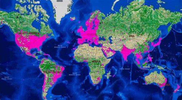 Crop Coverage World Map
