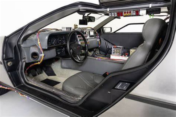 Delorean Interior