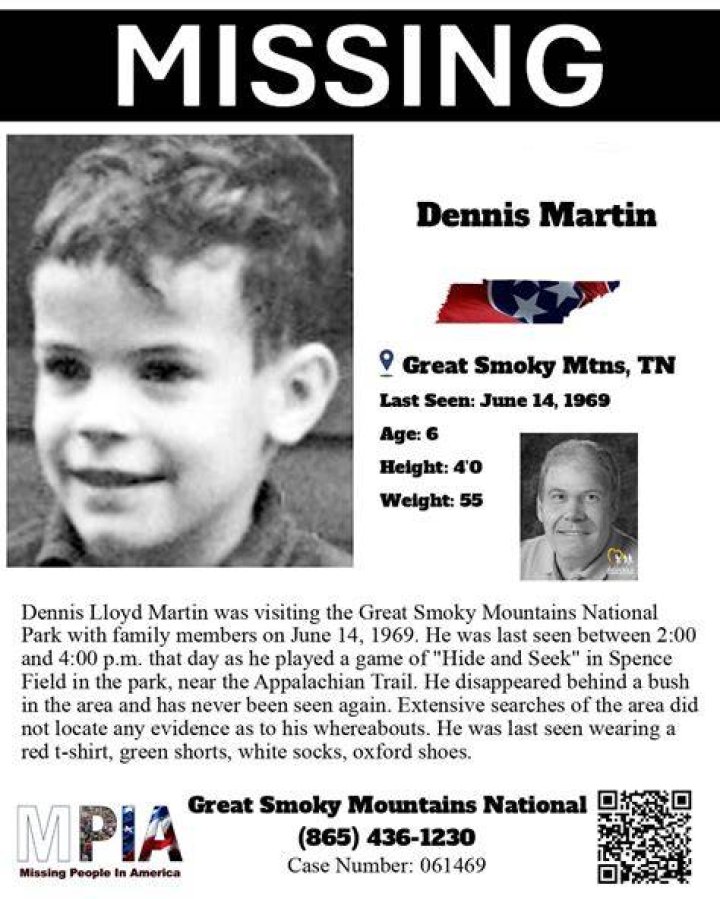 Dennis Martin Missing Poster