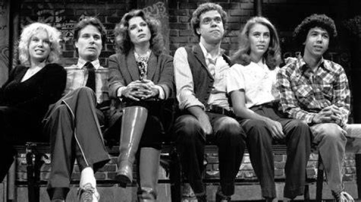 Denny with the cast of Marley
