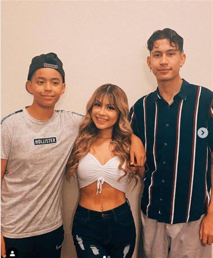 Desiree with her brothers Edward and Joseph