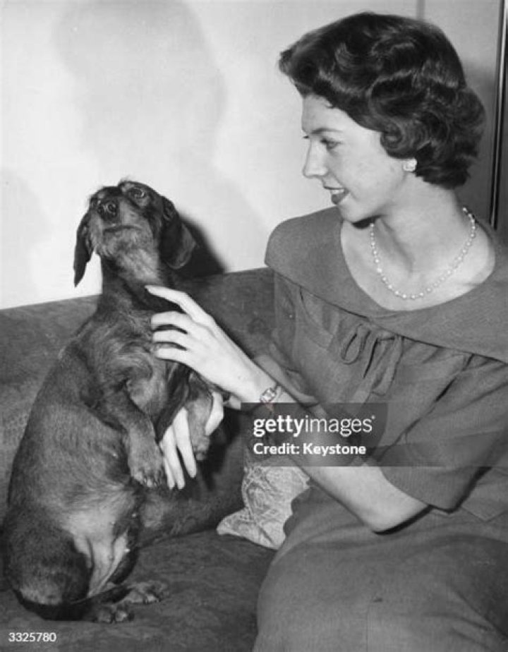 Desiree with her pet dog