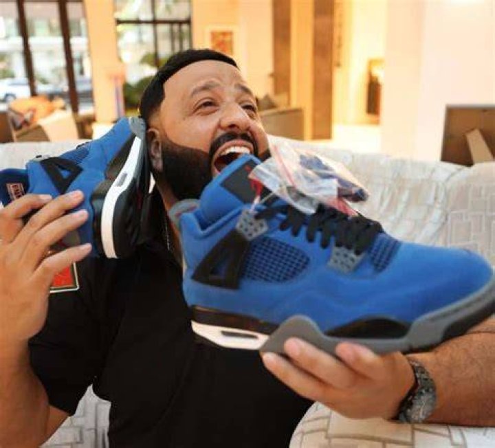 DJ Khaled Flexes Ultra-Rare Eminem Air Jordan 4s