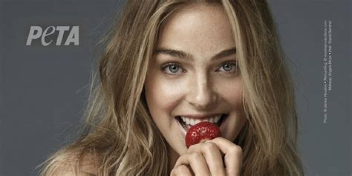 Elizabeth Turner is vegan and works with PETA