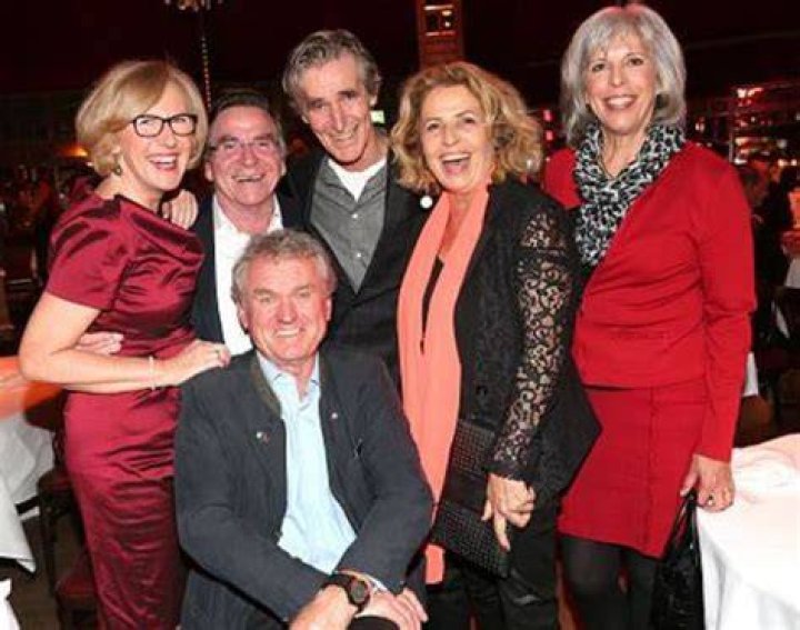Elmar Wepper with his friends