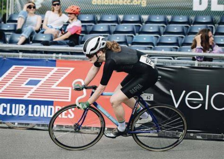 Emily Bridges is a cyclist