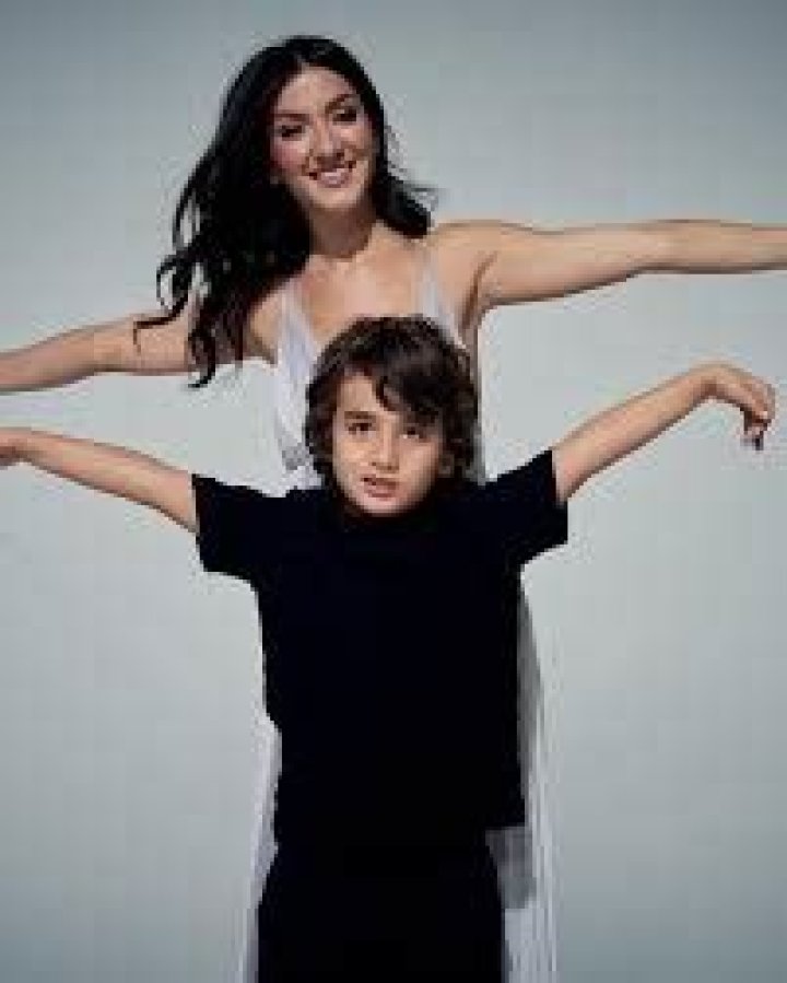 Erendira Ibarra with her spouse Fredd Londoñoand son Rocco Londoño Ibarra