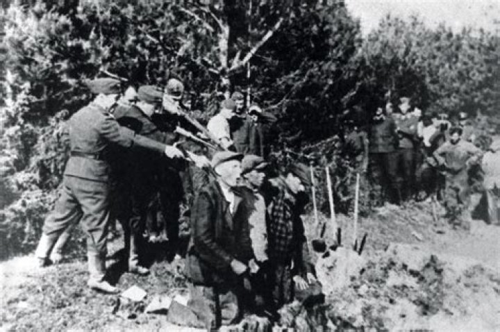 Execution Of A Soviet Partisan