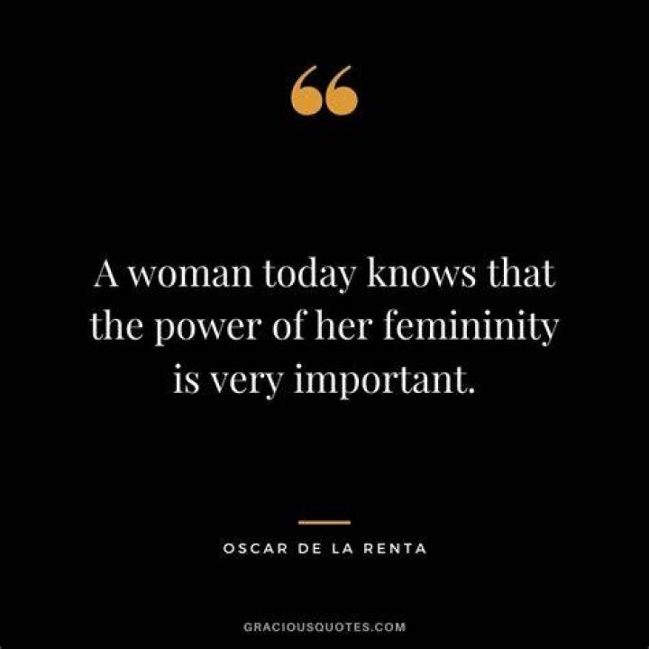Femininity Quotes from Oscar de la Renta