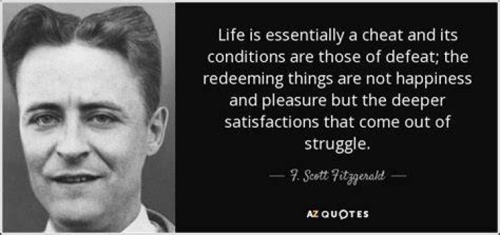Fitzgerald Life Is A Cheat