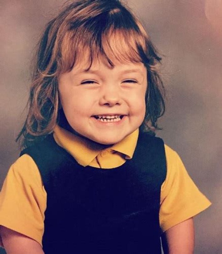 Francesca Mills childhood picture