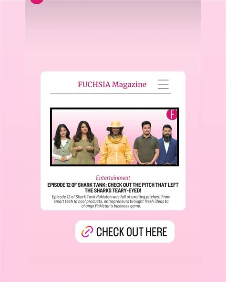 Fuschia featured in various magazine articles