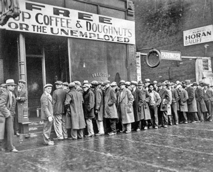 Great Depression Photos Down Out