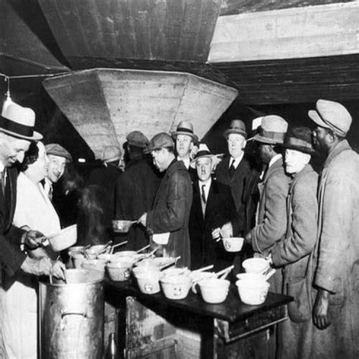 Great Depression Photos Soup Kitchen
