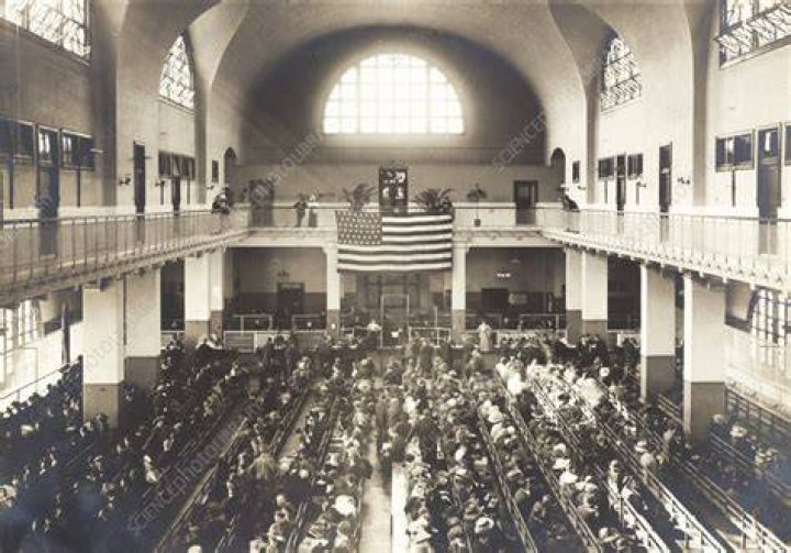 Great Hall At Ellis Island