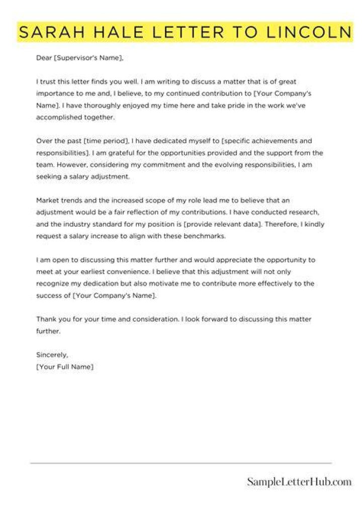 Hale Letter