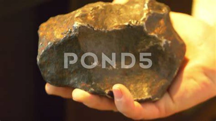 Holding Meteorite