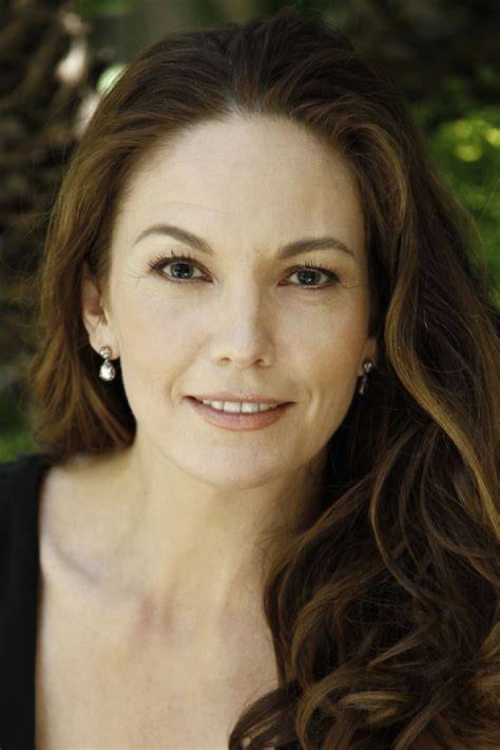 How did Diane Lane get the scar on her face?