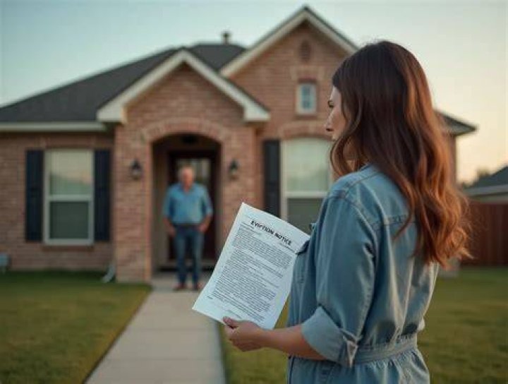 How do I evict my girlfriend from my house in Texas?