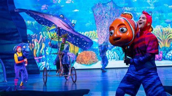 How long is the Finding Nemo show at Disney?