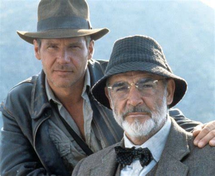 How much older than Harrison Ford is Sean Connery?