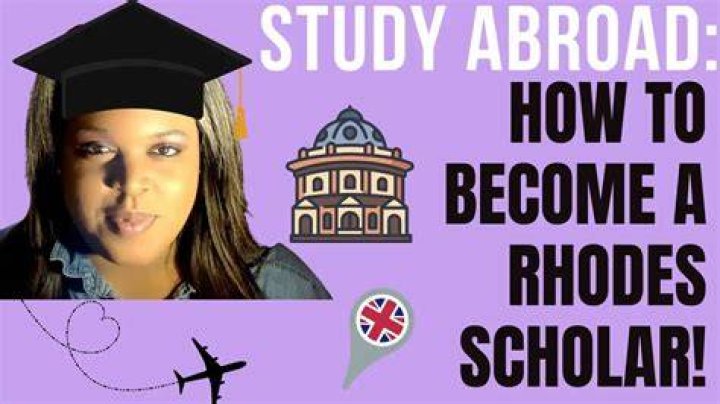 How to become a rhodes scholar