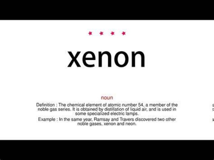 How to pronounce xenon