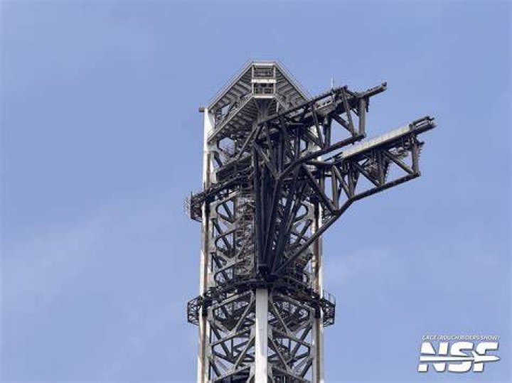Ice On Launch Pad Tower