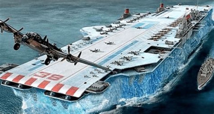 Inside Britain's Wild Plan To Turn Icebergs Into Carriers